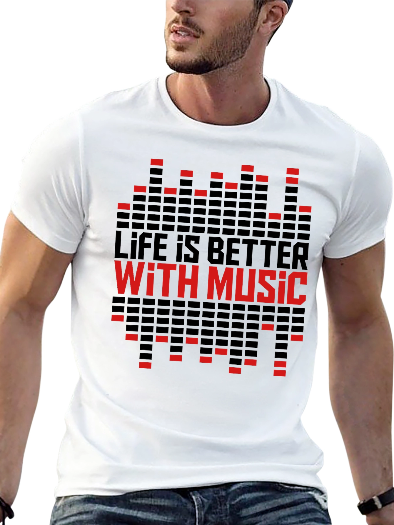 Life Is Better With Music Graphic Tee