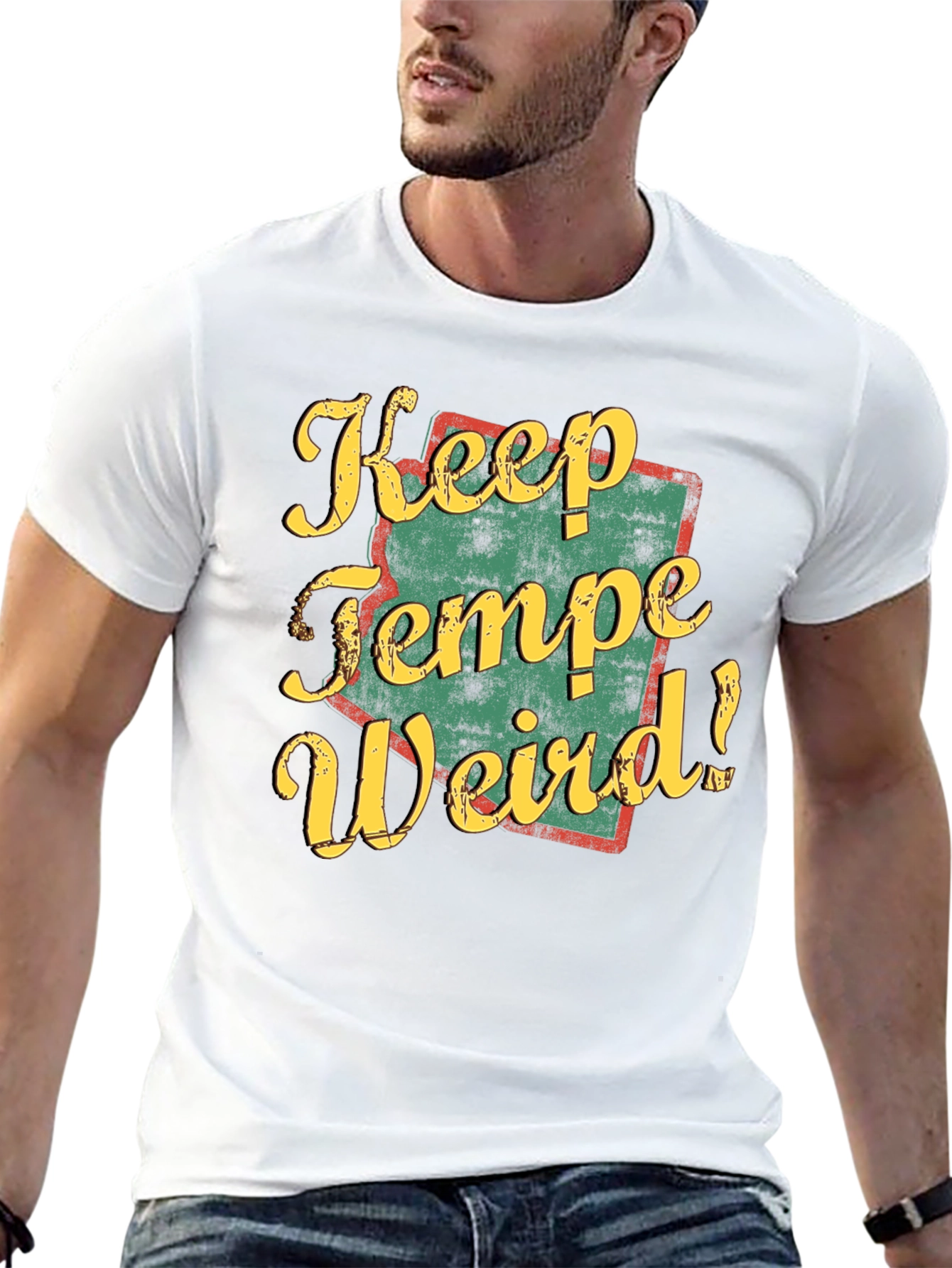Keep Tempe Weird T-Shirt - Retro Arizona Tee
