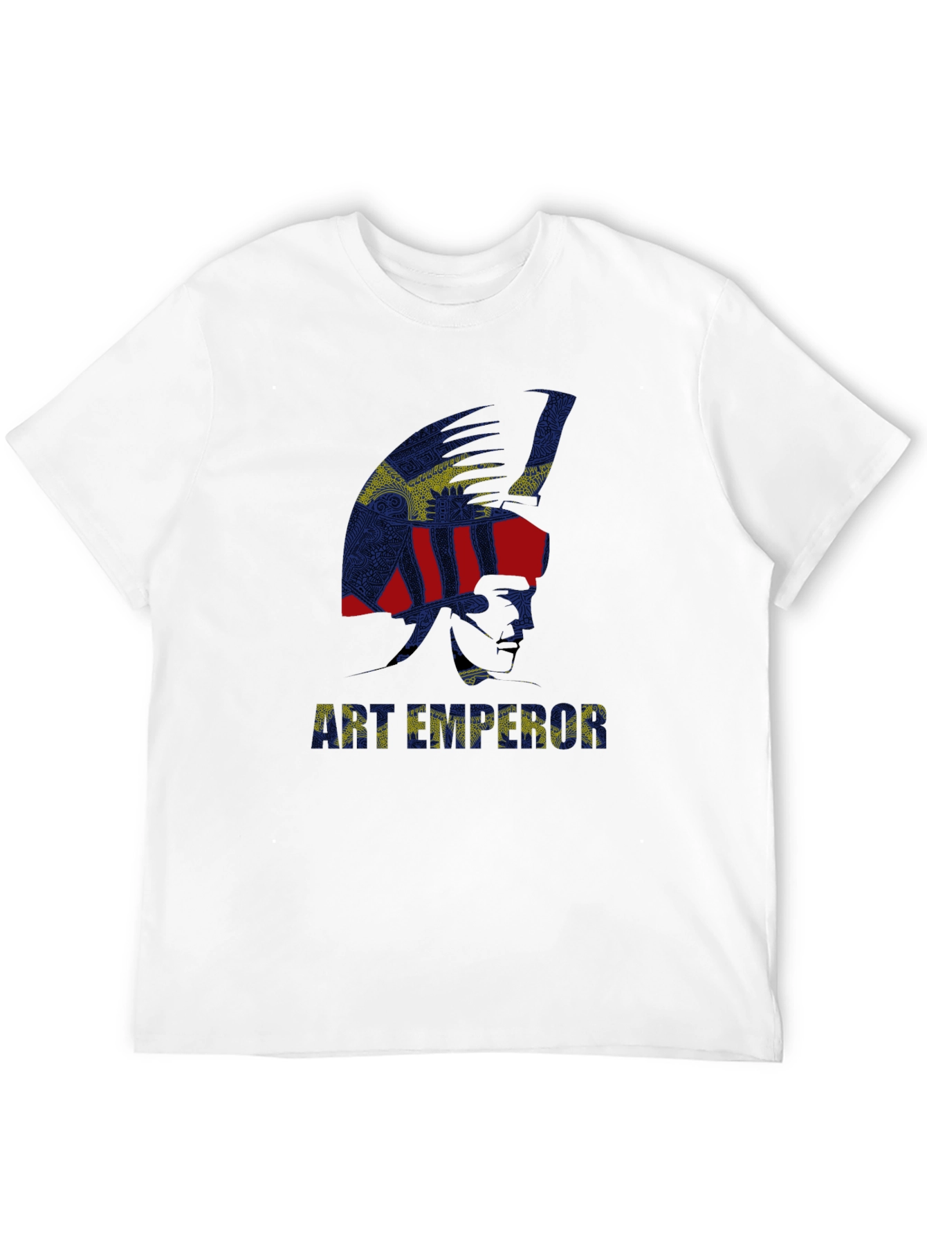 Art Emperor Graphic Tee - Black Cotton T-Shirt