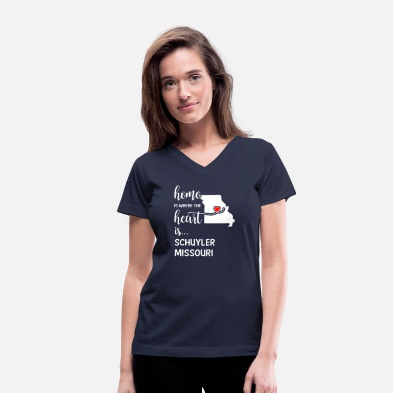 Schuyler County Missouri Is Where My Heart Is Gift