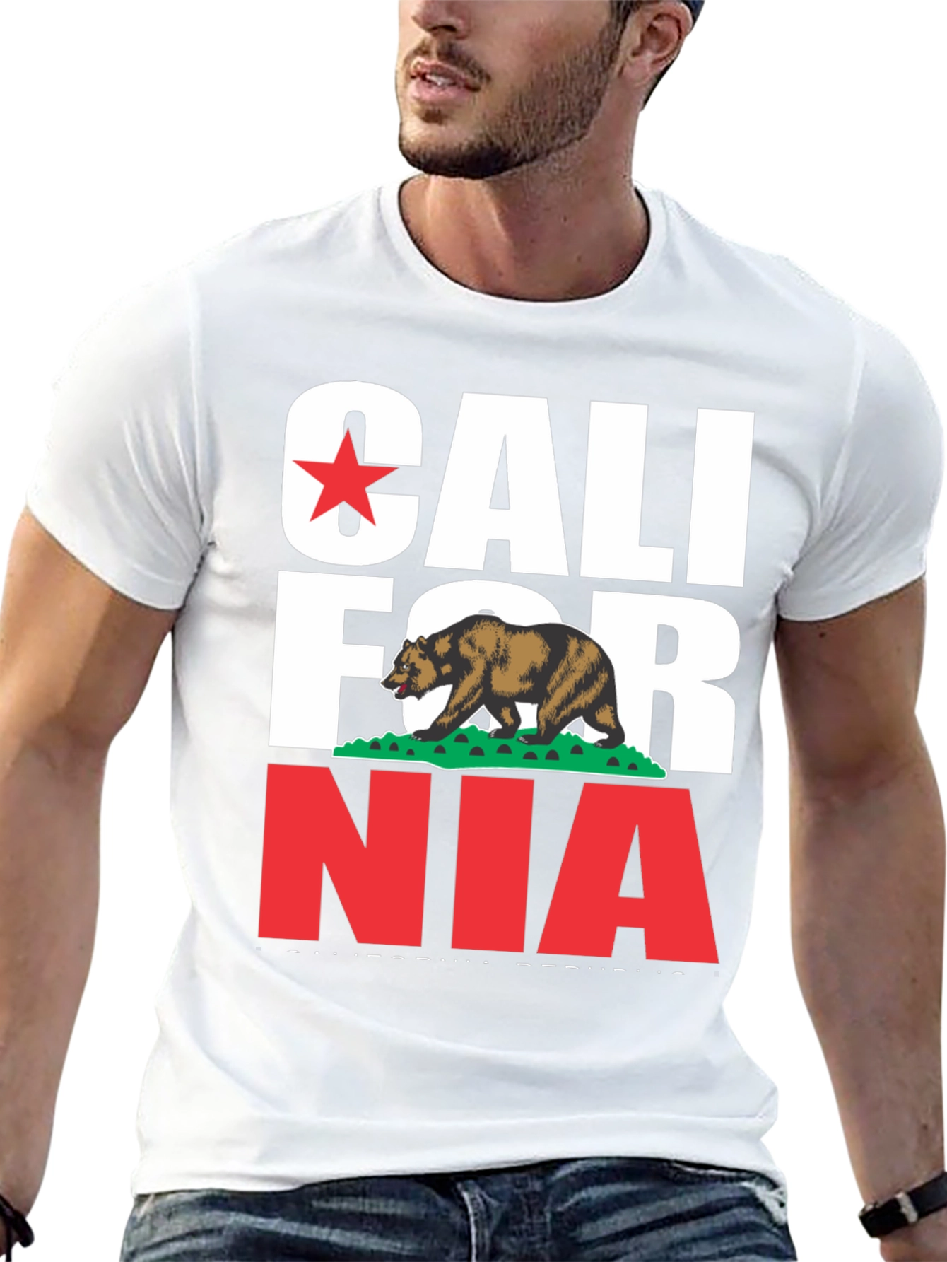 California Republic Bear T-Shirt