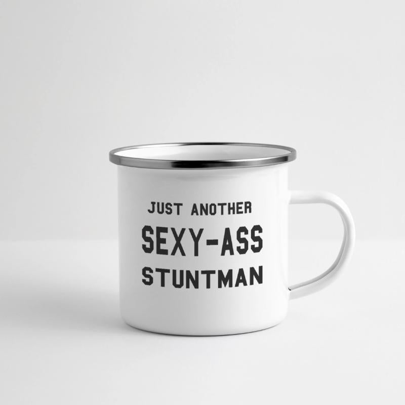 stuntman clumsy irony plaster accident funny gift