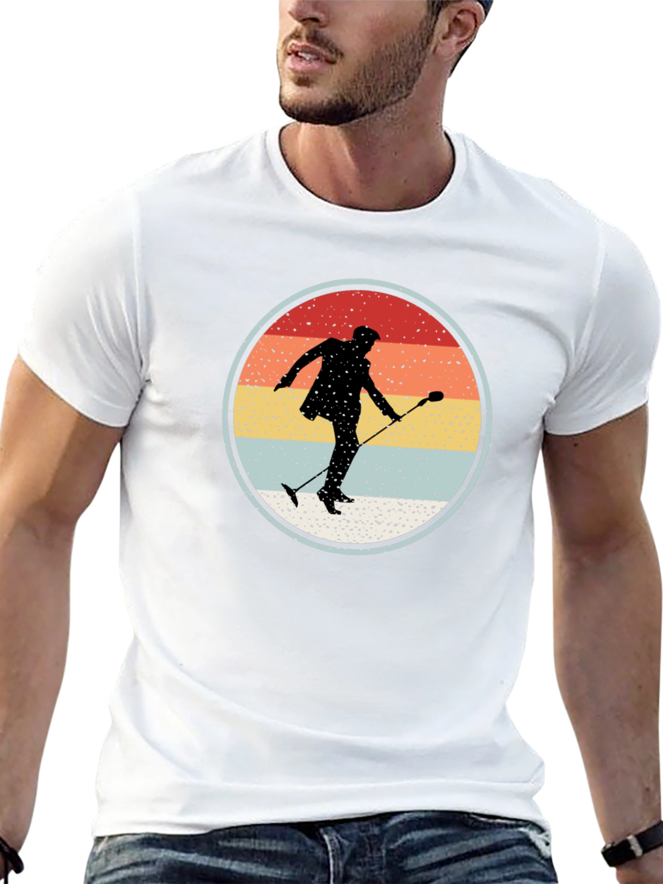 Retro Singer Silhouette T-Shirt