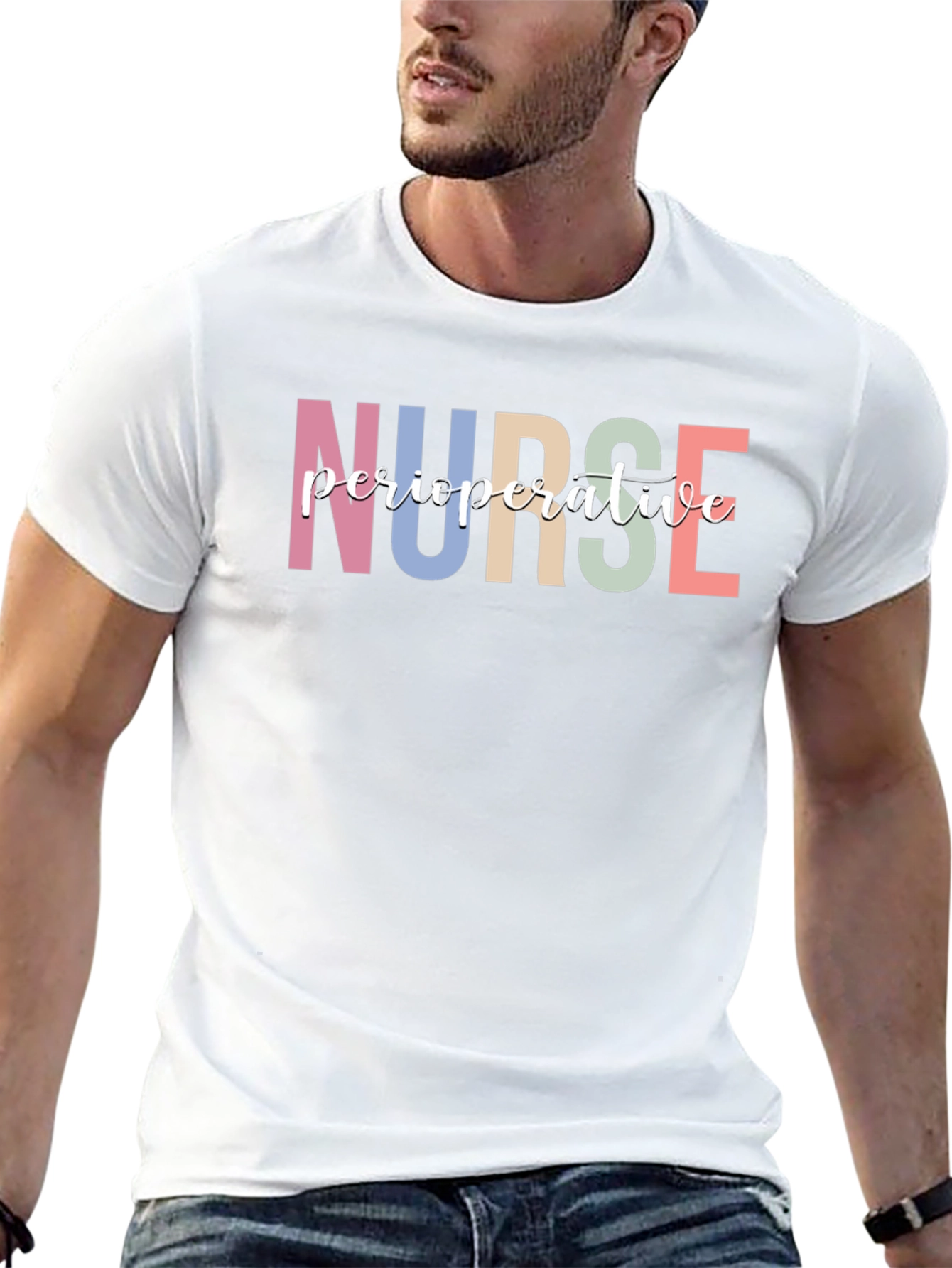 Nurse Peroperative Black T-Shirt