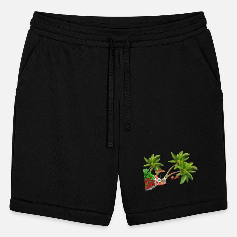 Tropical Island Paradise Scene