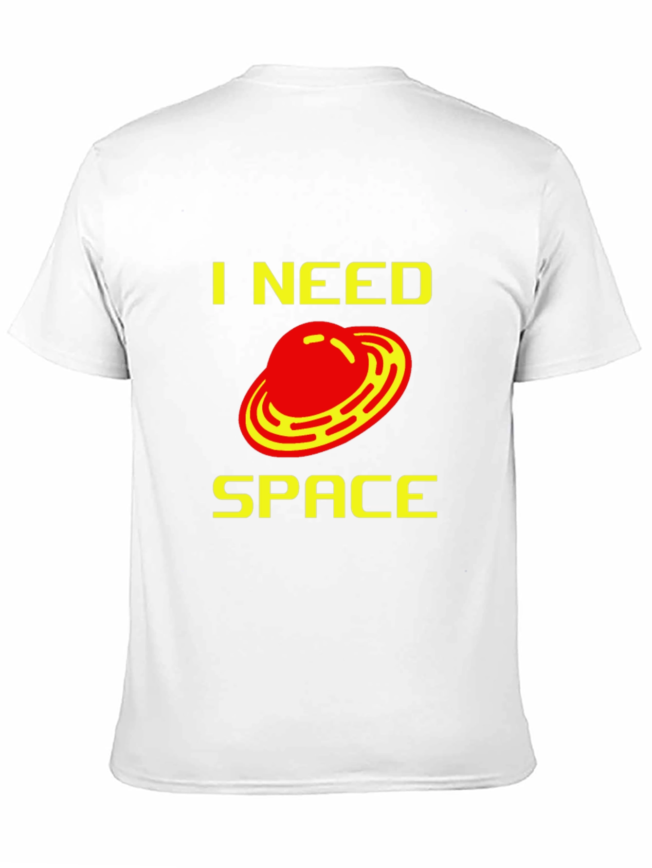 I Need Space T-Shirt - Sci-Fi UFO Design