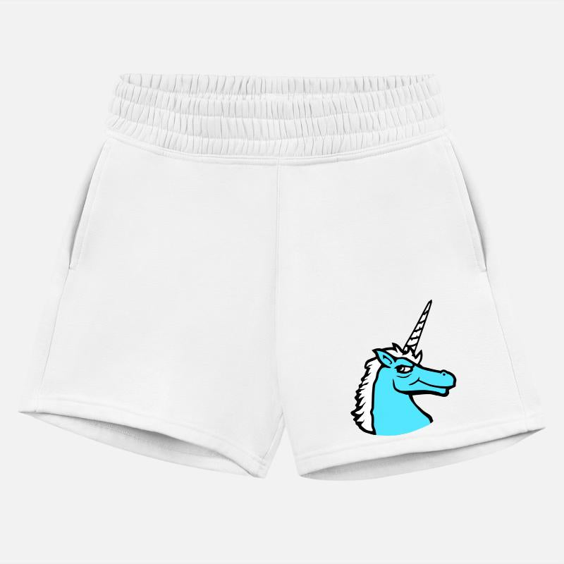 Unicorn Cool Guy Evil Smile Cartoon Horse Comic