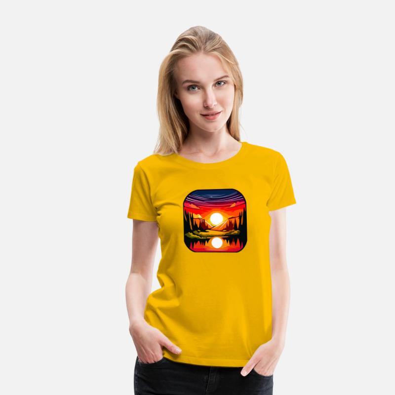 Vivid Sunset Reflection