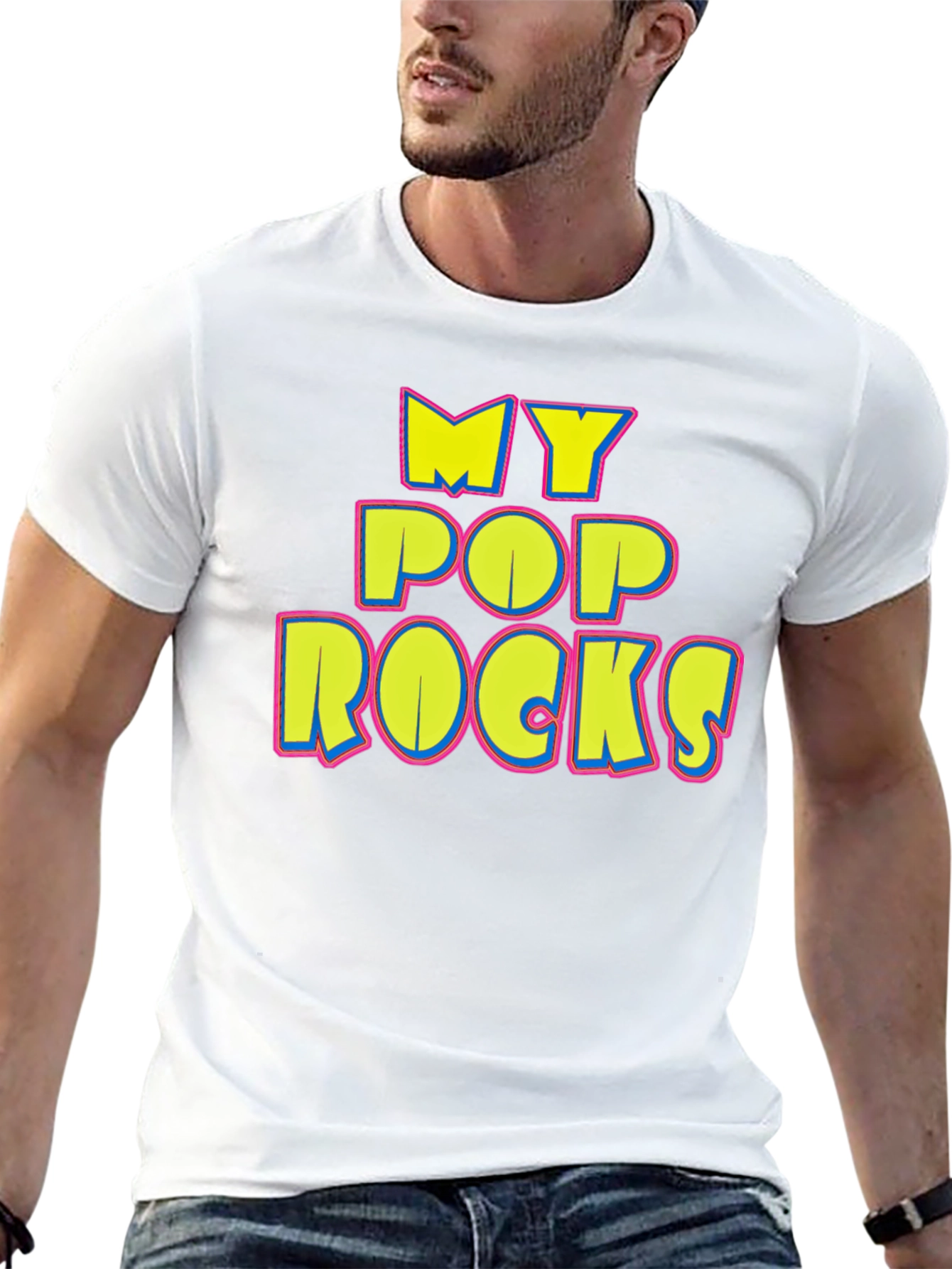 My Pop Rocks Graphic T-Shirt - Black