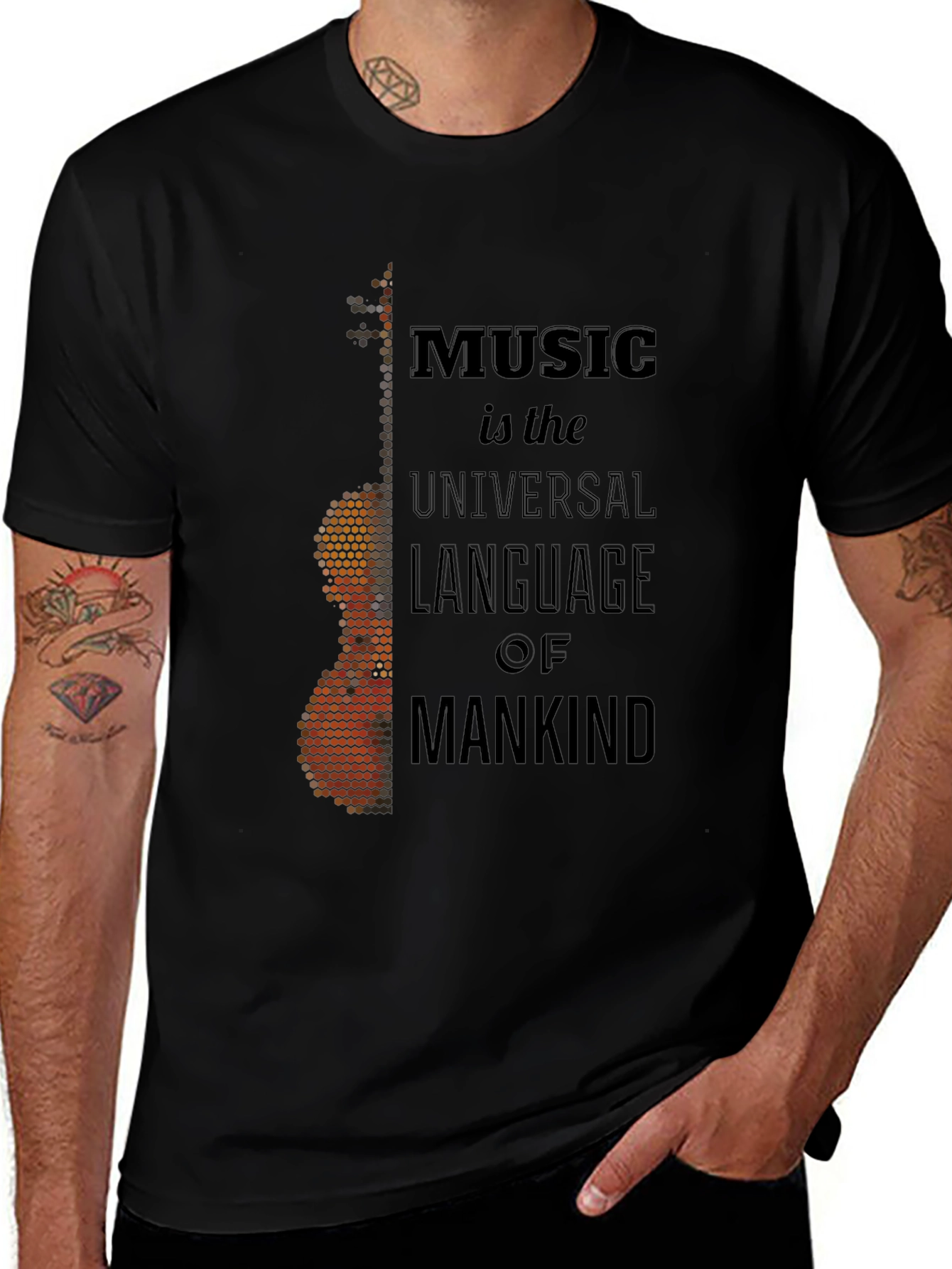 Music is Universal T-Shirt - Stylish Graphic Tee