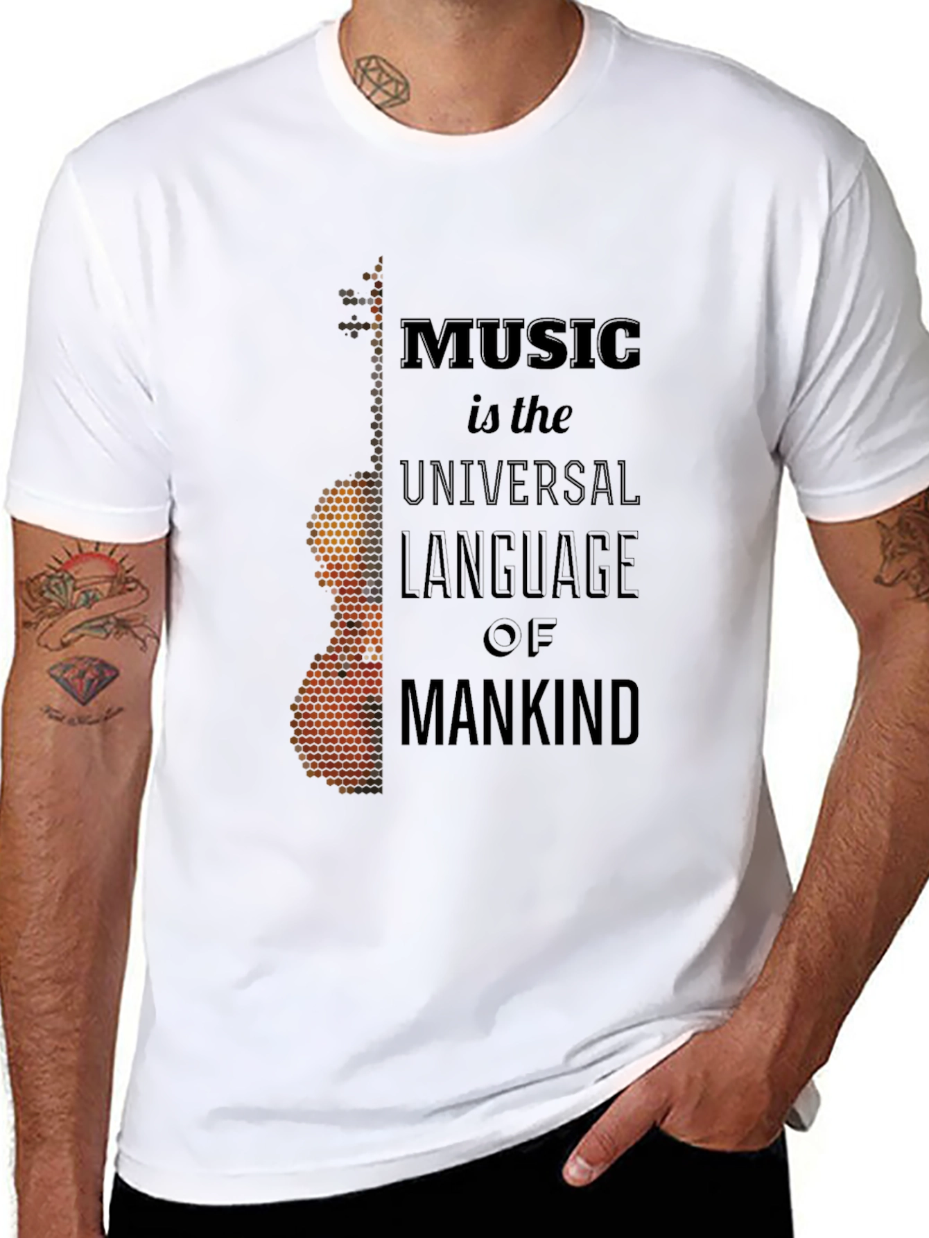 Music is Universal T-Shirt - Stylish Graphic Tee