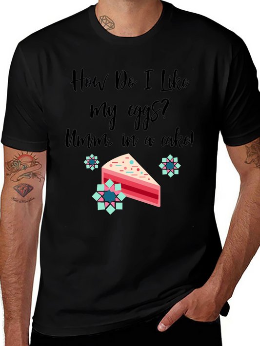 Egg Cake T-Shirt - Funny Novelty Foodie Tee
