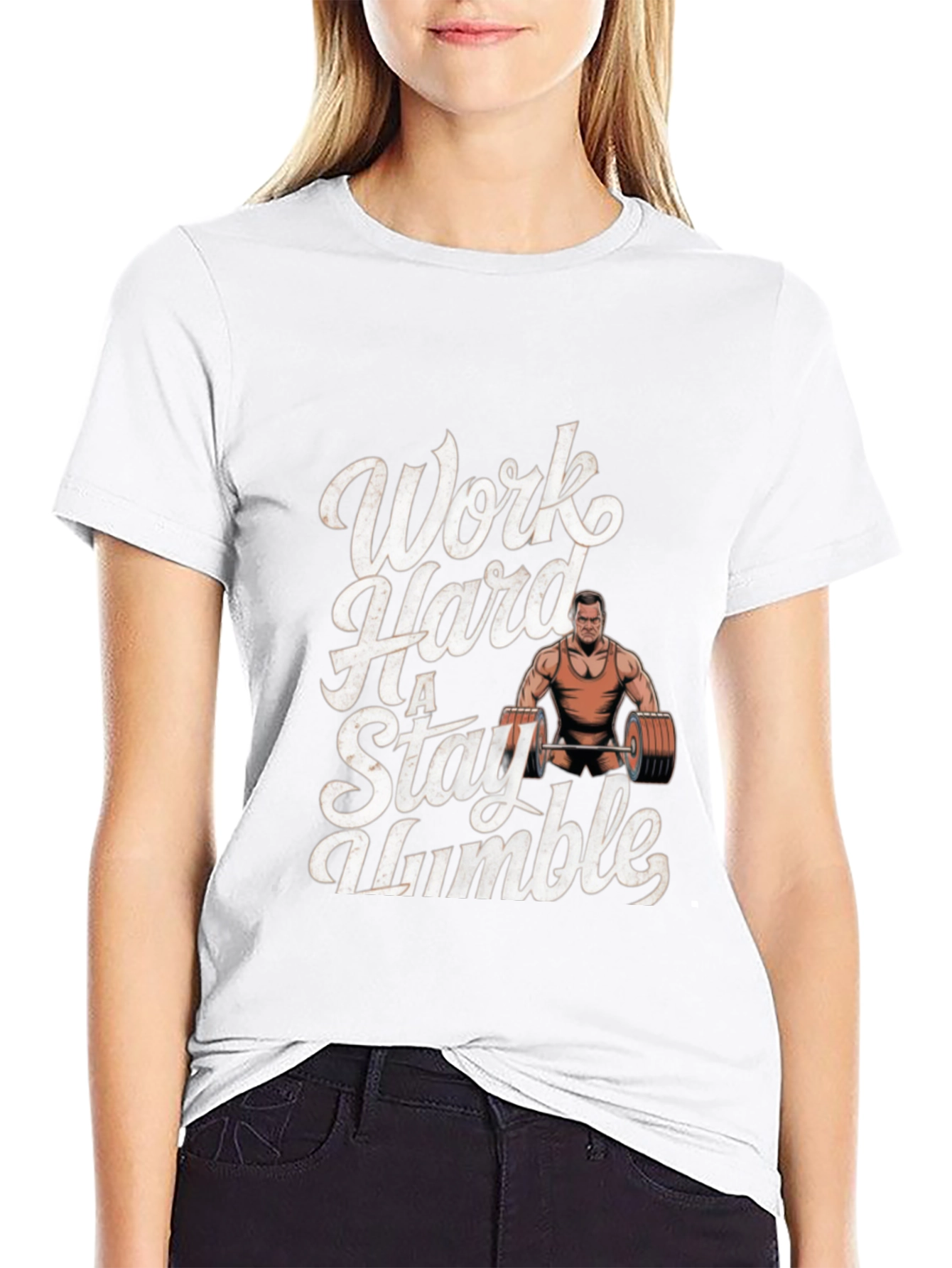 Work Hard Stay Humble Graphic T-Shirt