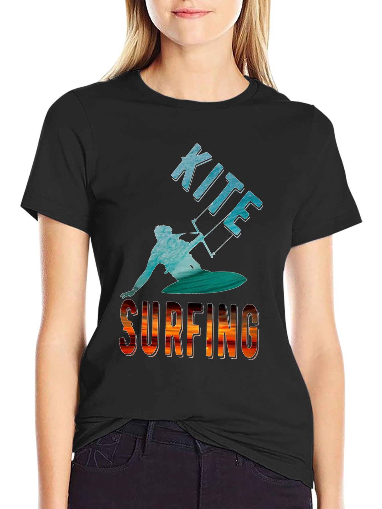 Kite Surfing Graphic T-Shirt | Adventure Ready!