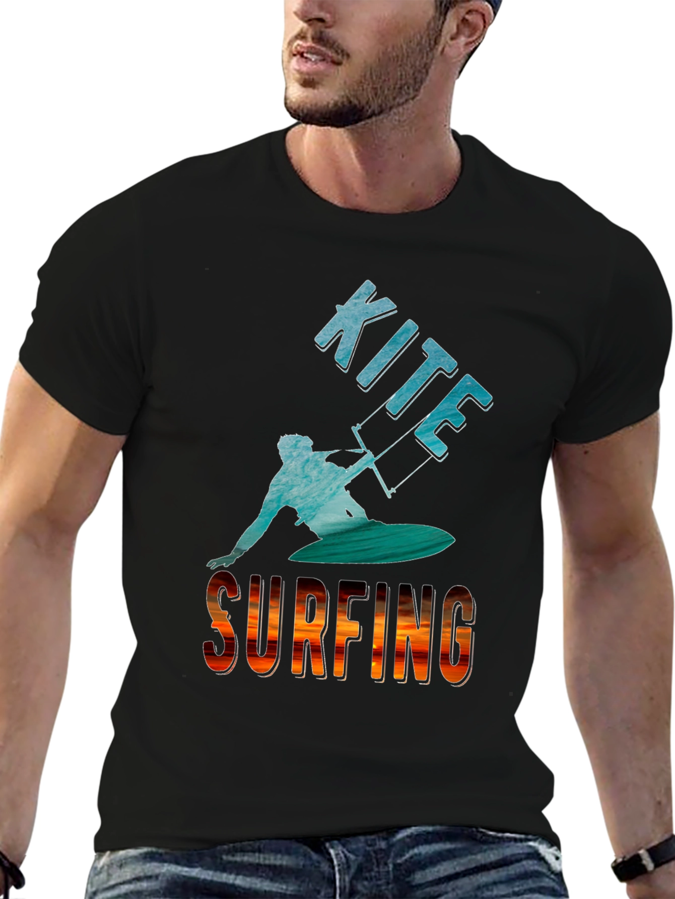 Kite Surfing Graphic T-Shirt | Adventure Ready!