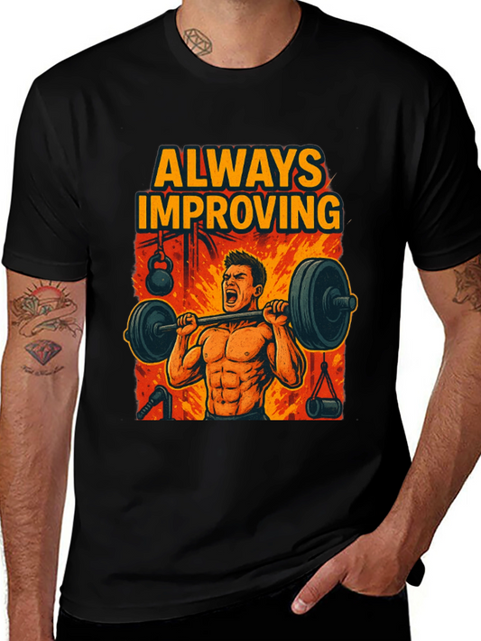 Always Improving Gym T-Shirt