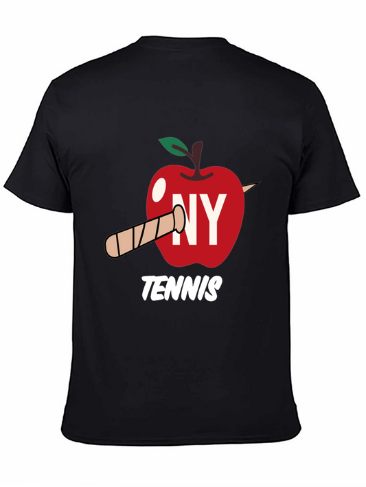 NY Tennis Graphic Tee - Big Apple Love