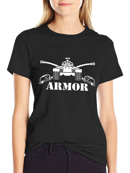Armor Tank Graphic Tee - Military Pride