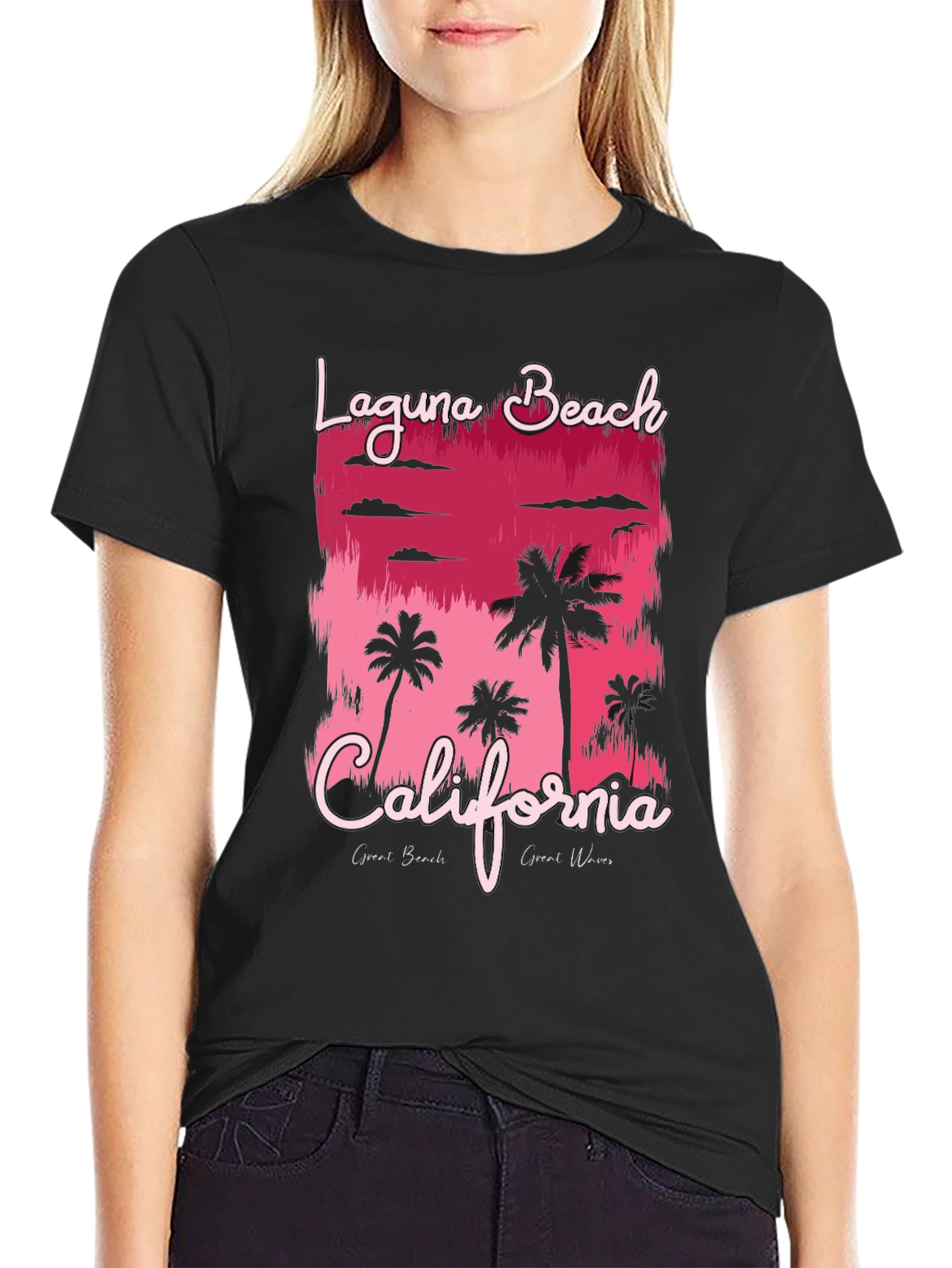 Laguna Beach California Graphic T-Shirt