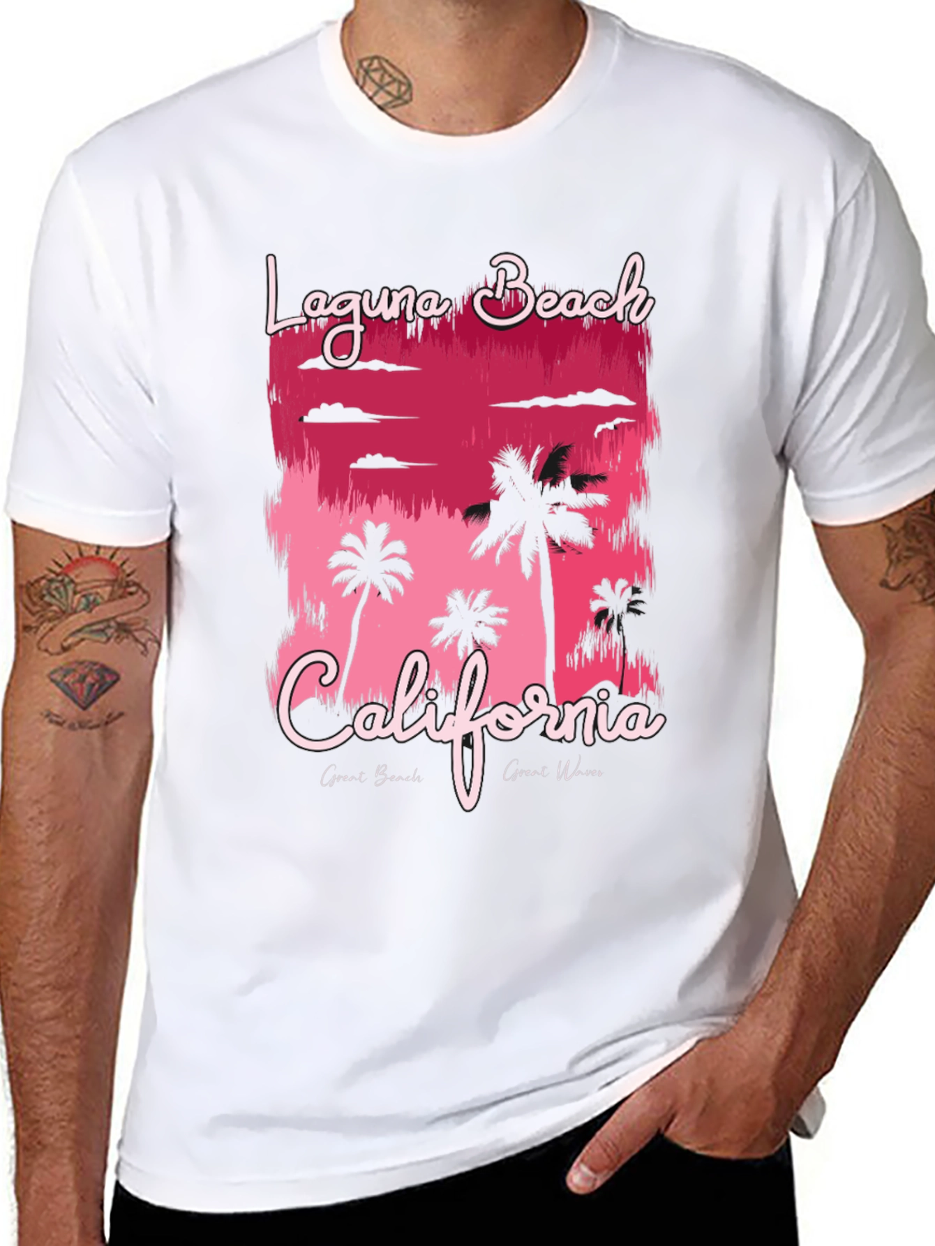 Laguna Beach California Graphic T-Shirt