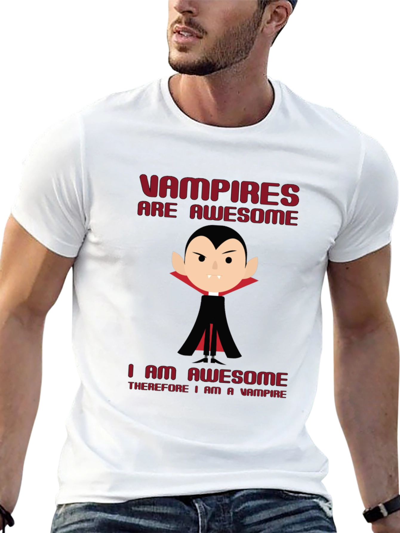 Vampires Are Awesome Graphic T-Shirt