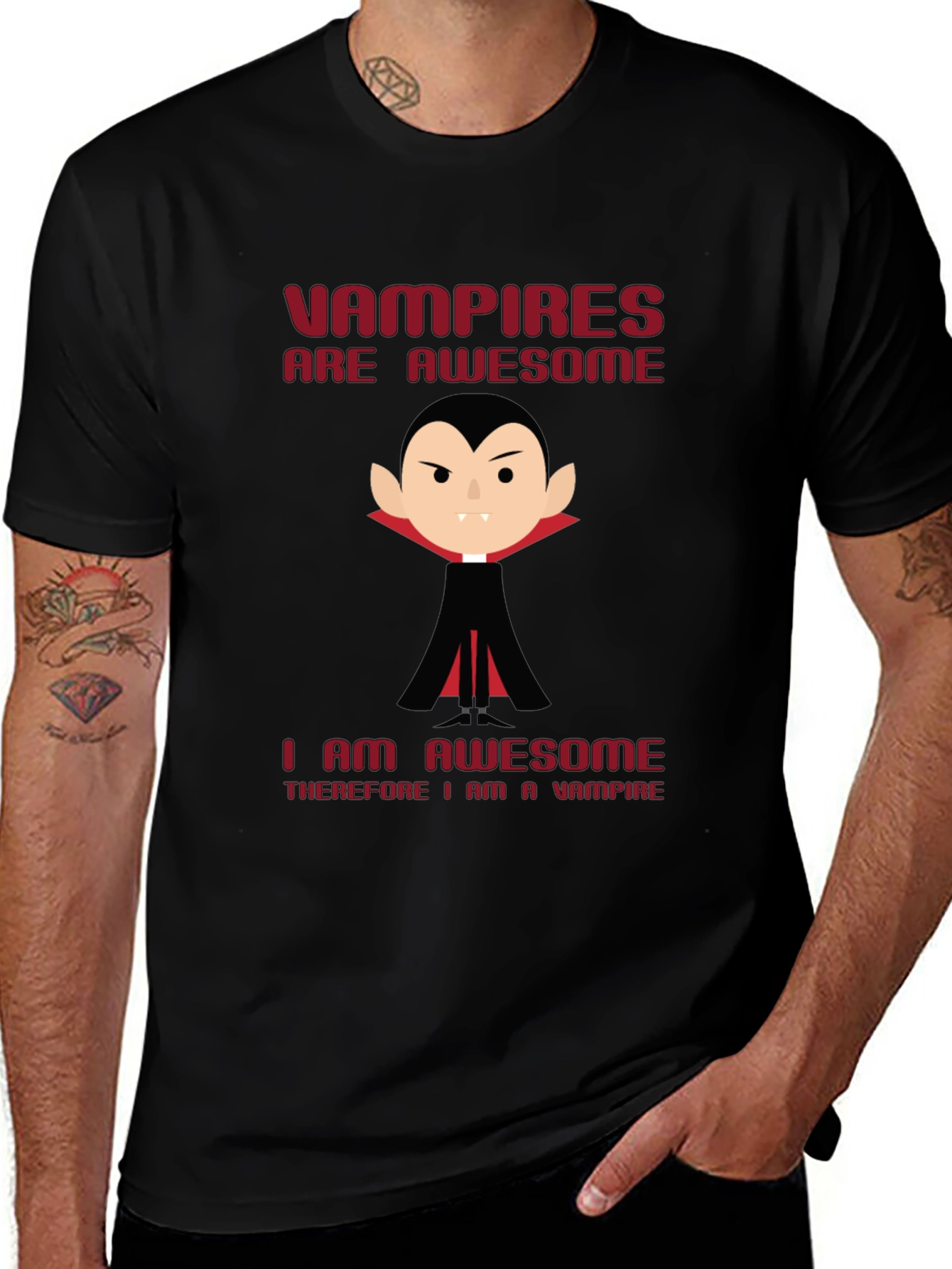 Vampires Are Awesome Graphic T-Shirt