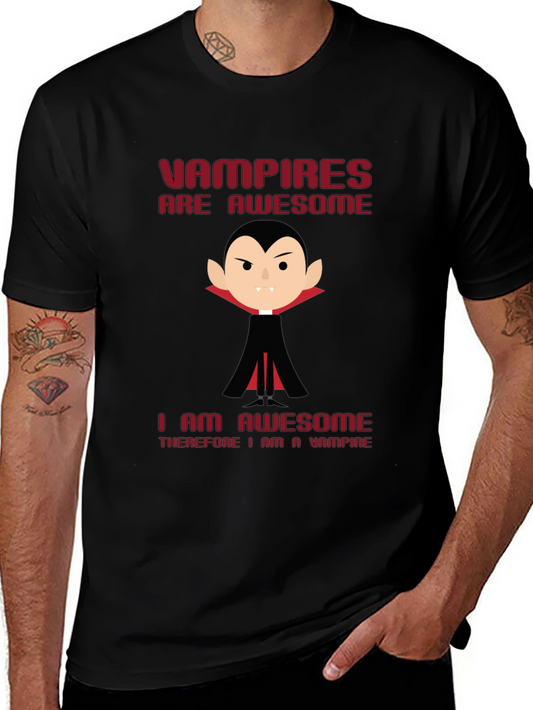 Vampires Are Awesome Graphic T-Shirt