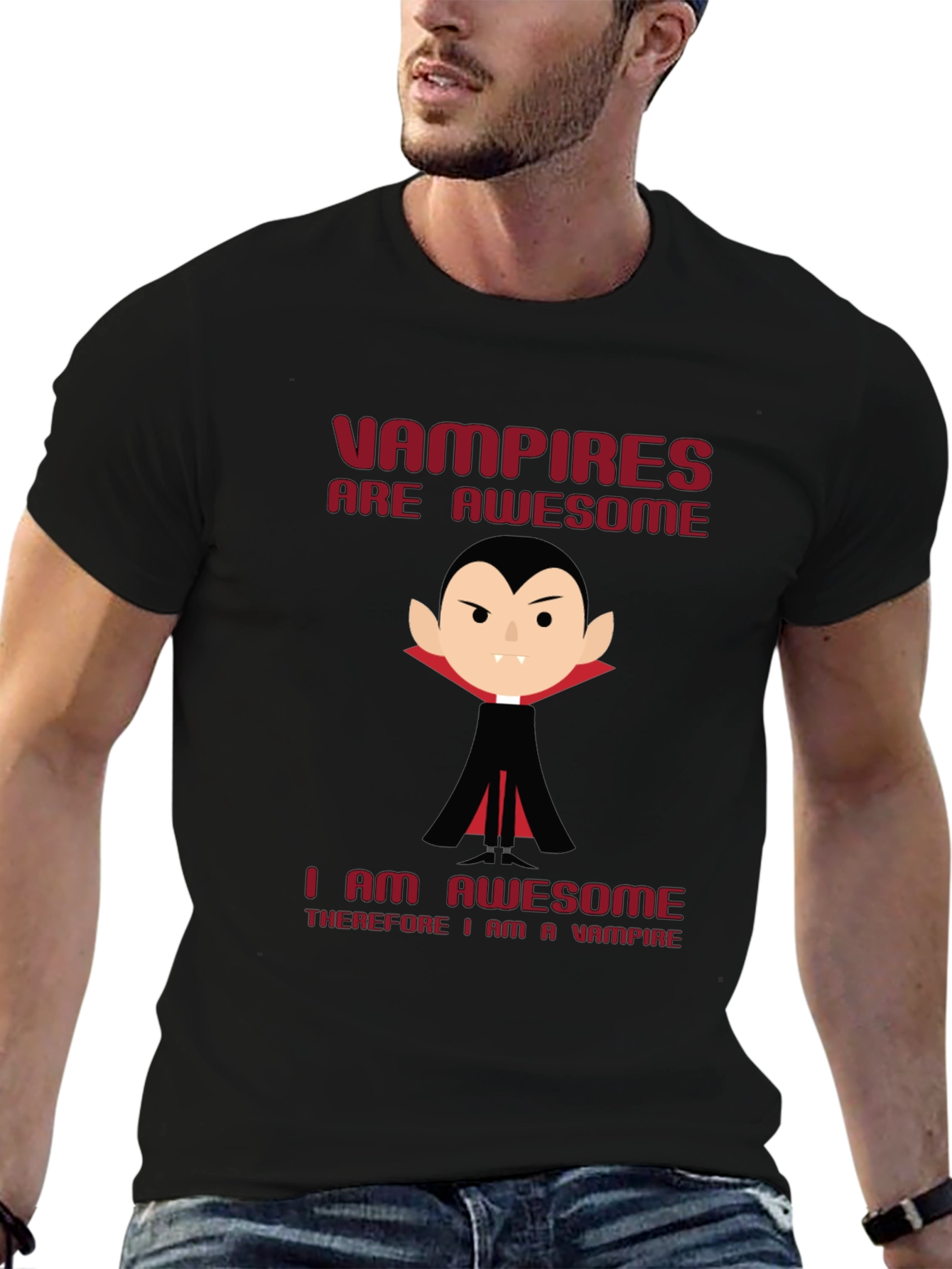 Vampires Are Awesome Graphic T-Shirt