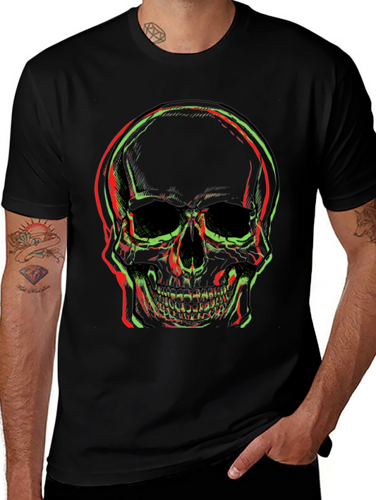 Skull Graphic T-Shirt - Bold & Edgy Design