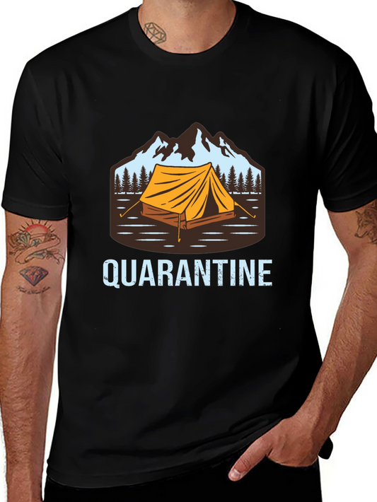 Quarantine Camping Graphic T-Shirt