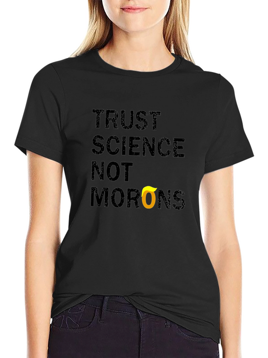 Trust Science T-Shirt - Black Graphic Tee