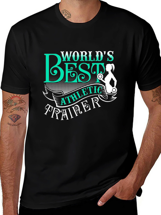 Worlds Best Athletic Trainer T-Shirt