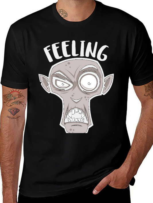Feeling Groovy Monster Graphic T-Shirt