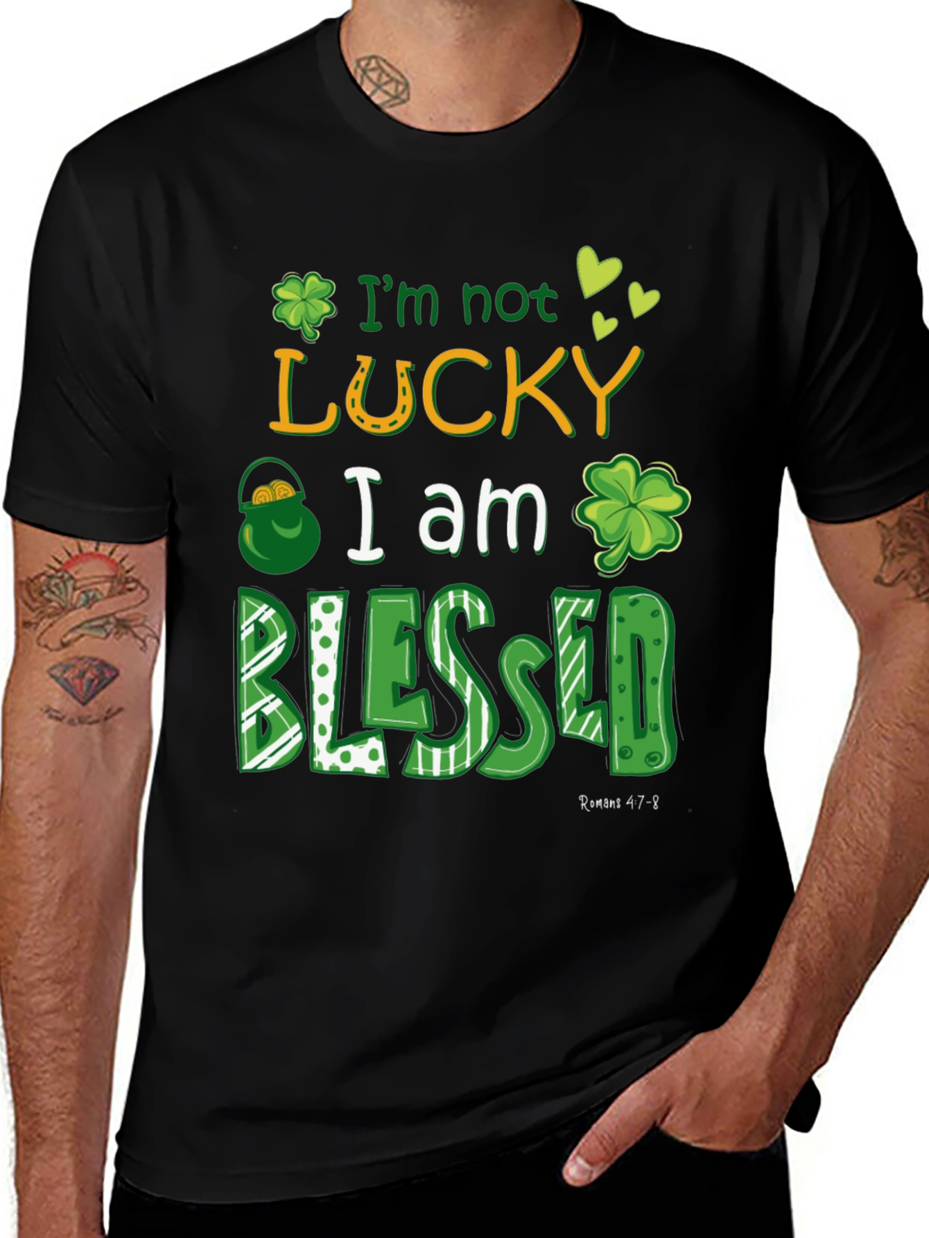 Lucky Blessed St. Patricks Day T-Shirt