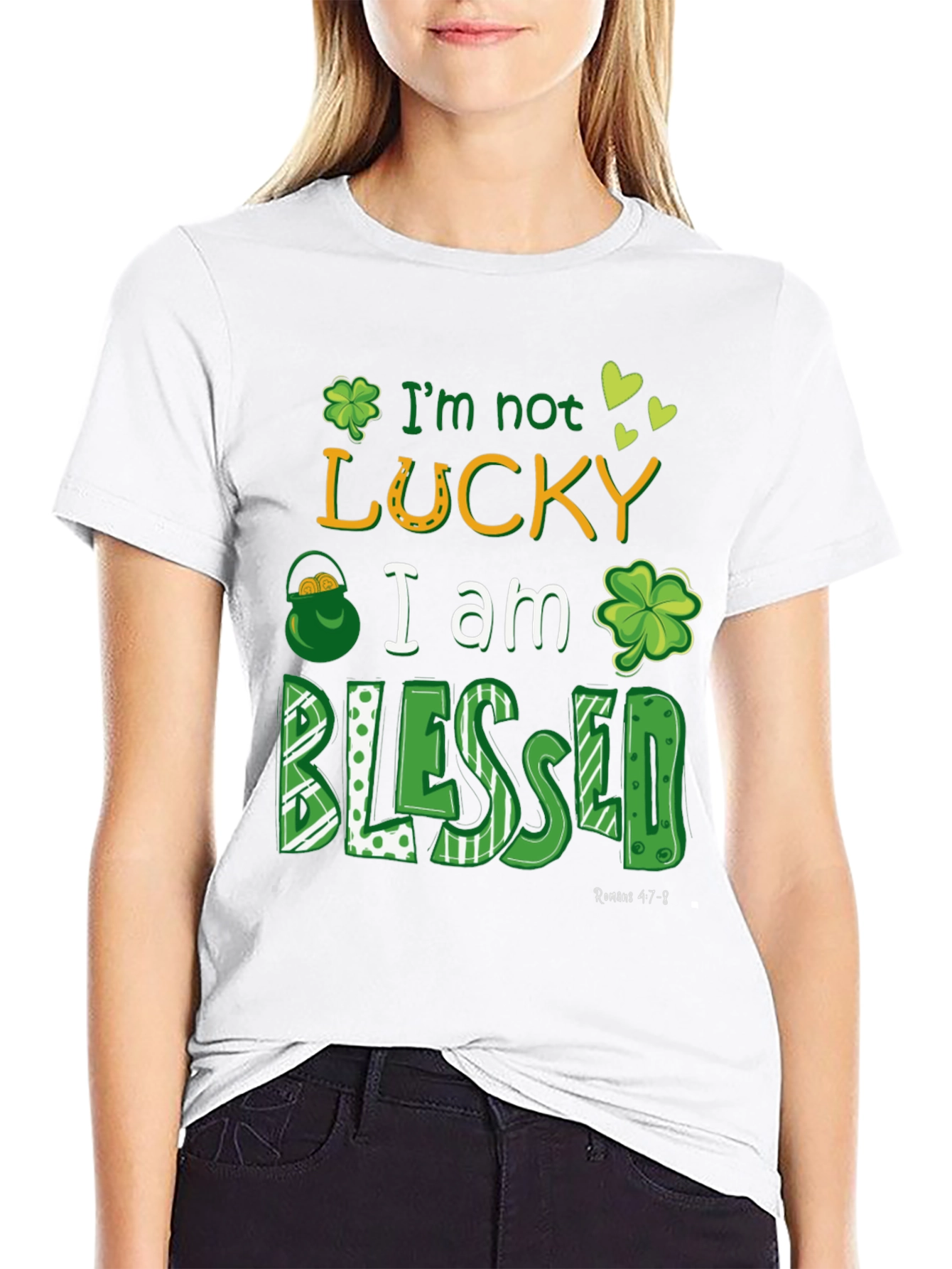 Lucky Blessed St. Patricks Day T-Shirt