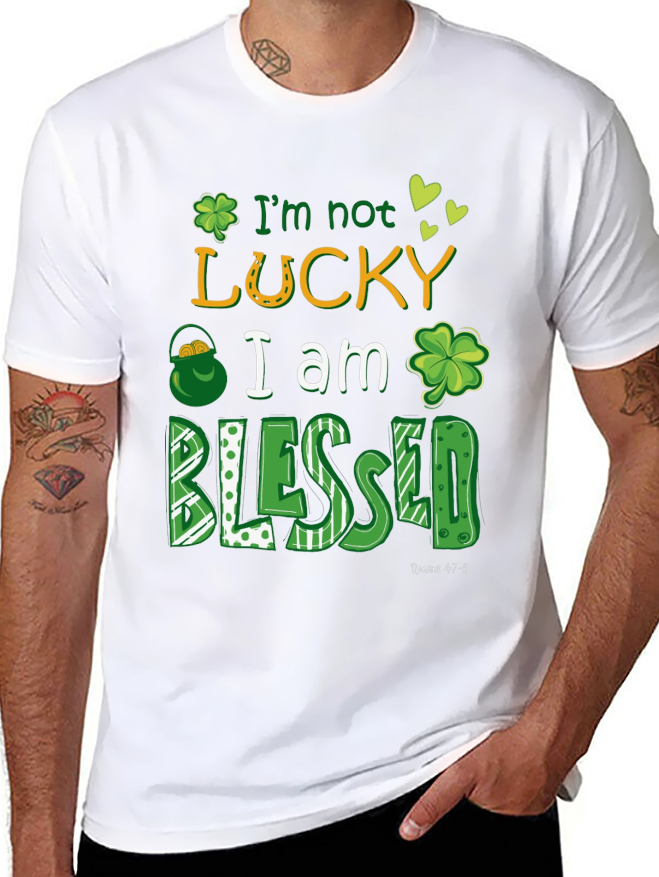 Lucky Blessed St. Patricks Day T-Shirt