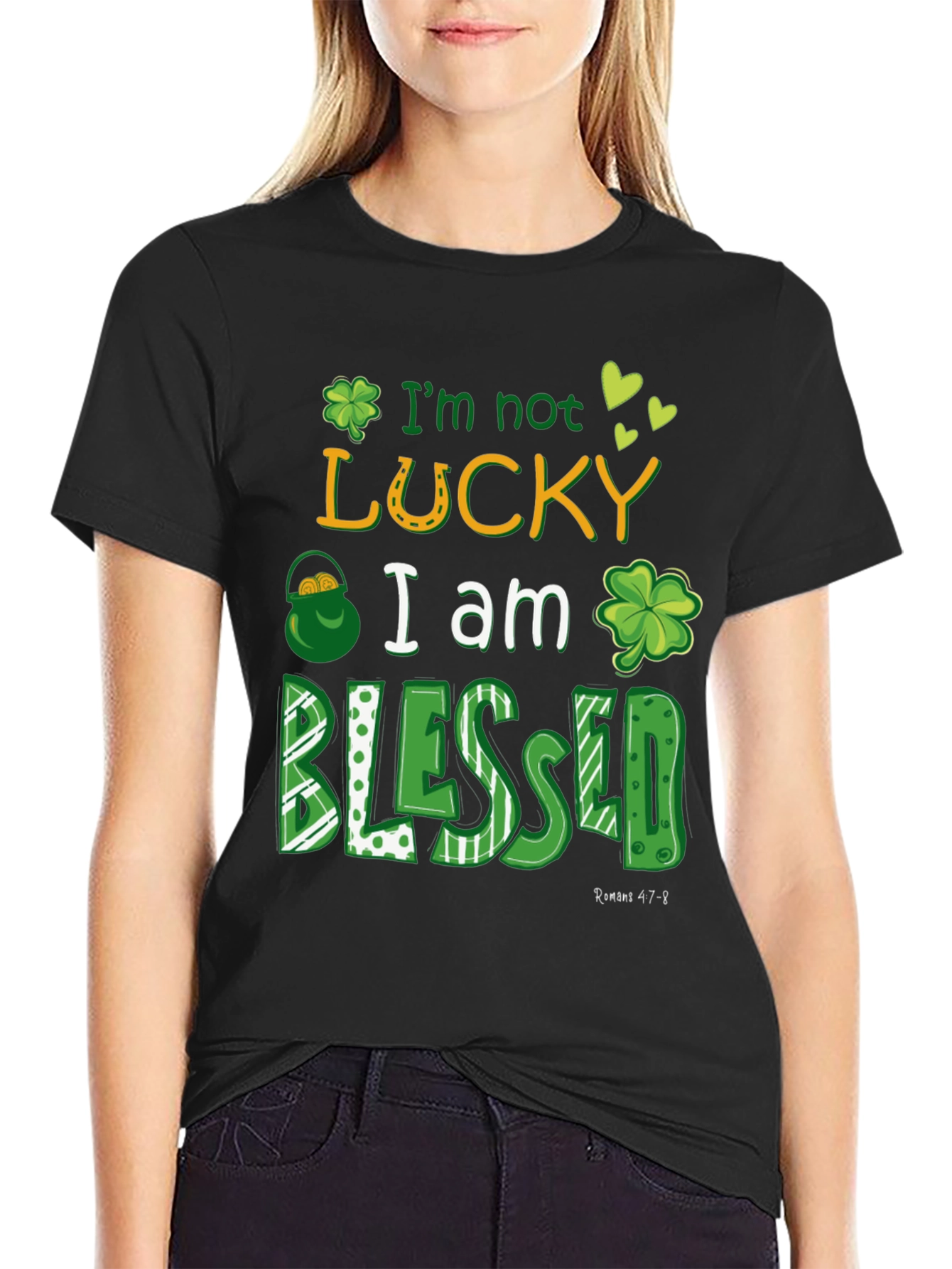Lucky Blessed St. Patricks Day T-Shirt