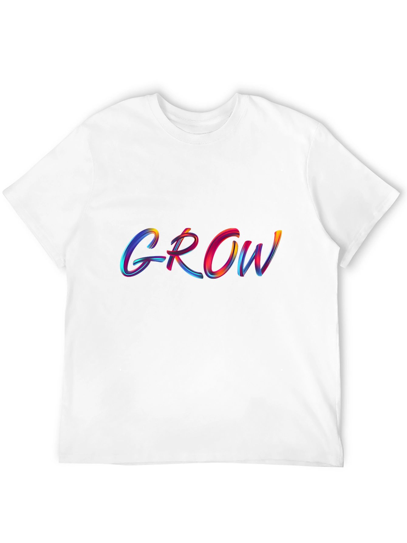 Grow T-Shirt - Black Cotton Tee