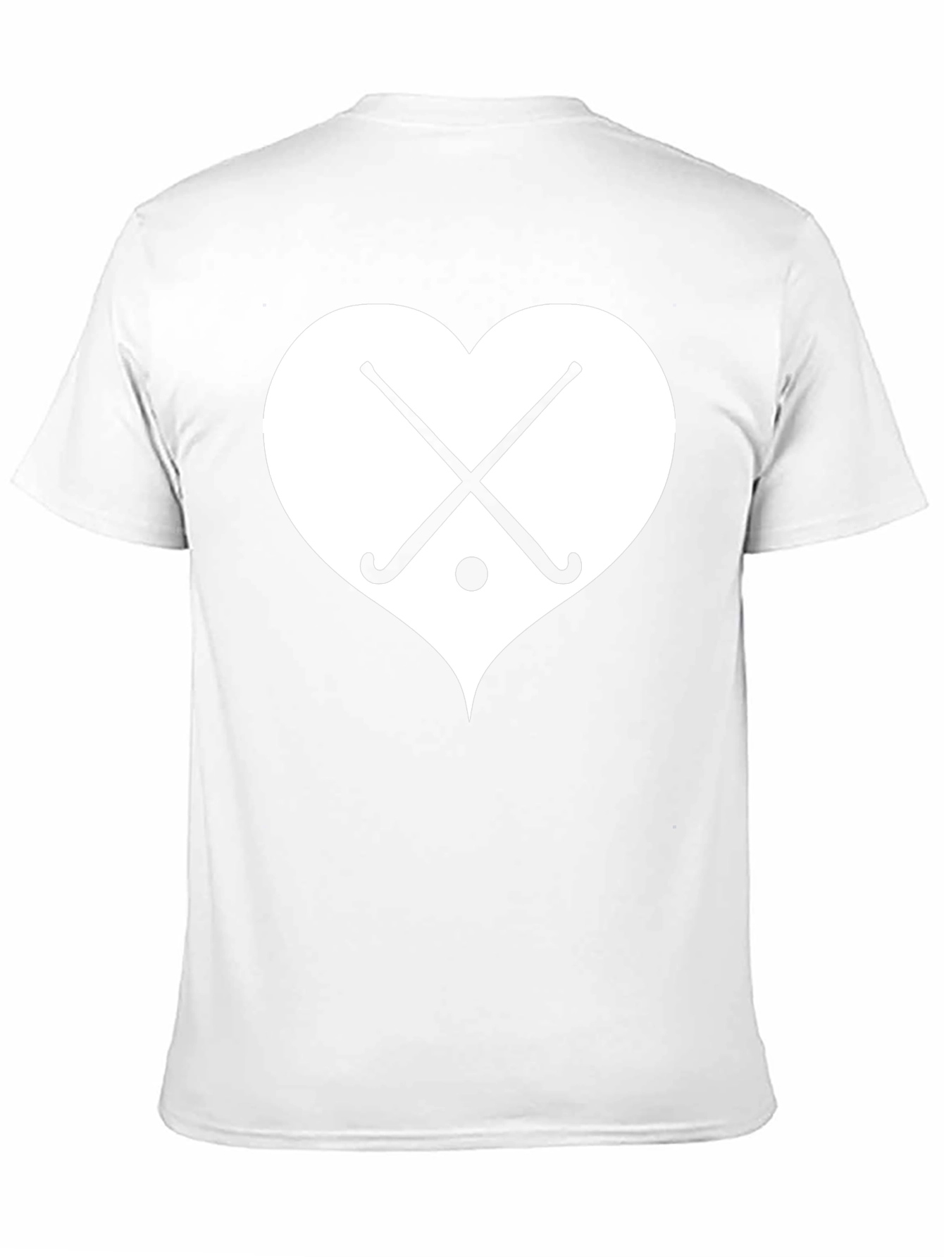 Hockey Heart T-Shirt - Black