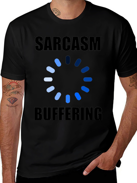 Sarcasm Buffering Graphic Tee - Humor T-Shirt