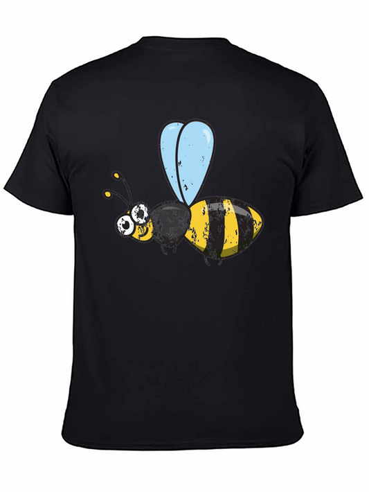 Funny Bee Graphic T-Shirt