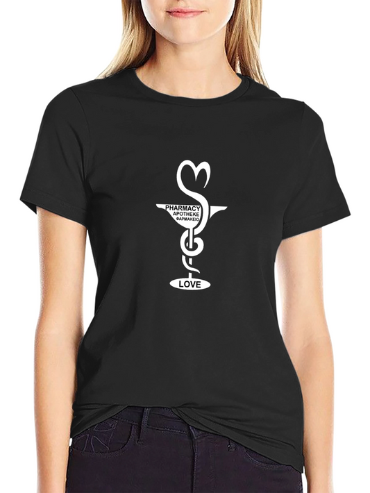 Pharmacy Love T-Shirt - Stylish Medical Apparel