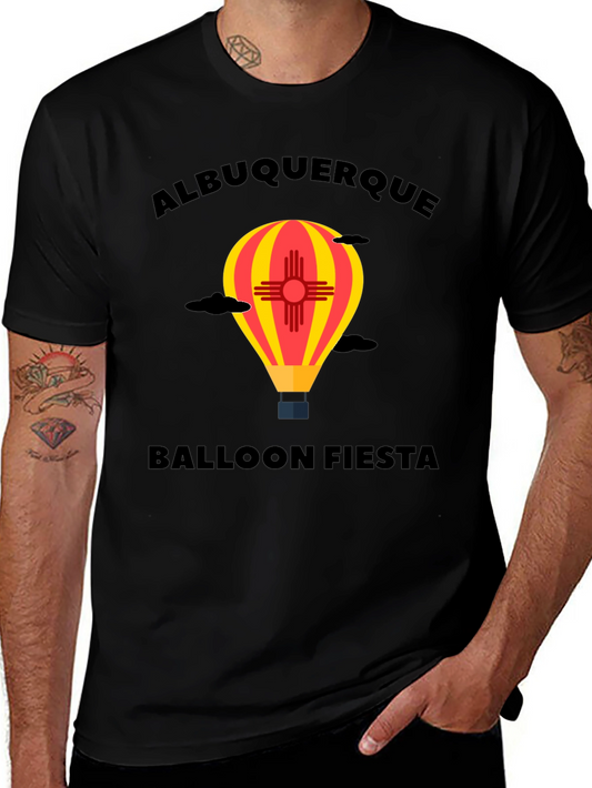Albuquerque Balloon Fiesta Black T-Shirt