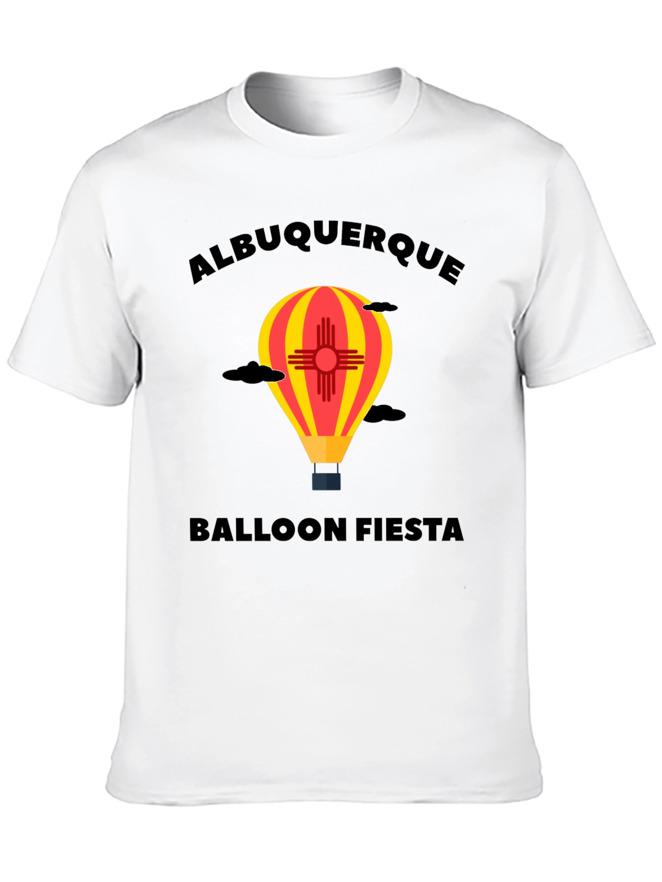 Albuquerque Balloon Fiesta Black T-Shirt