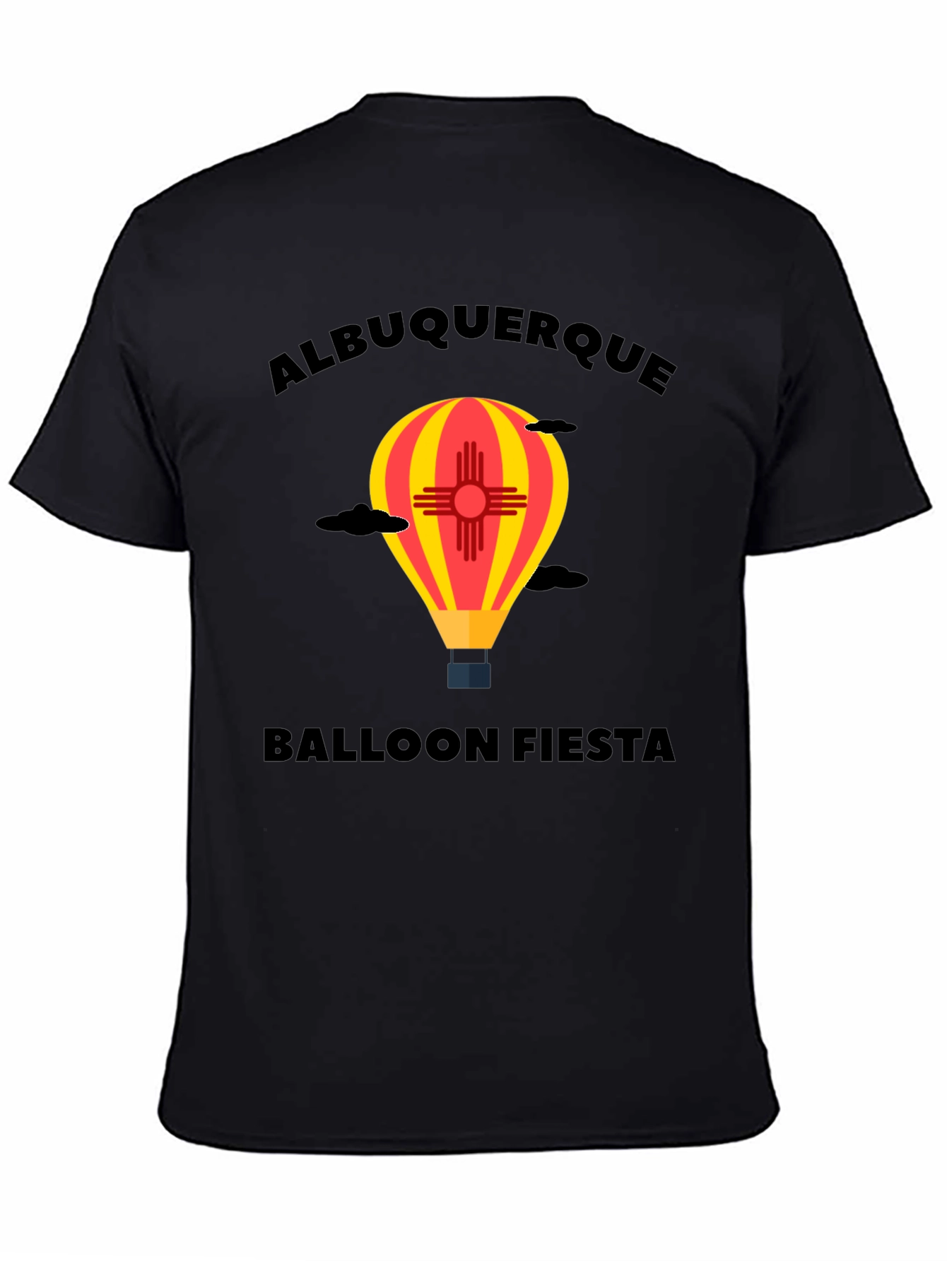 Albuquerque Balloon Fiesta Black T-Shirt