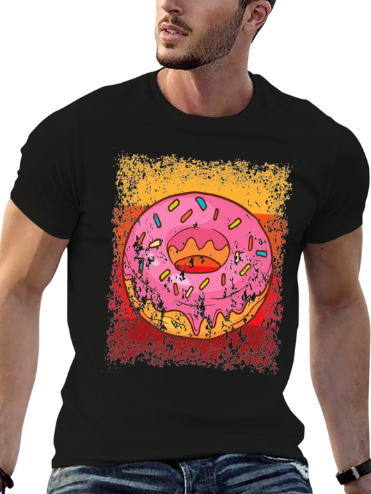 Donut Glazed T-Shirt - Casual Wear