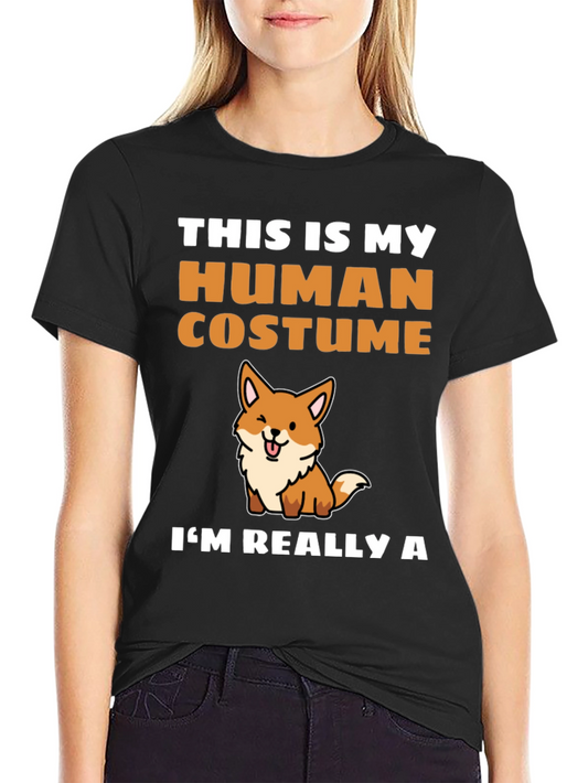 Human Costume Corgi Tee