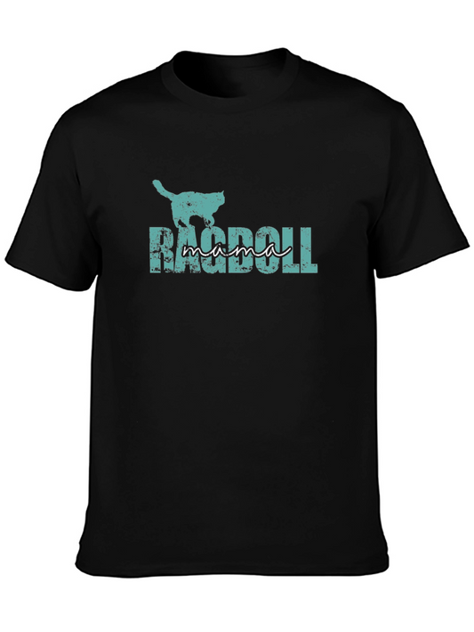 Ragdoll Mama Cat Lover Graphic T-Shirt - Unisex