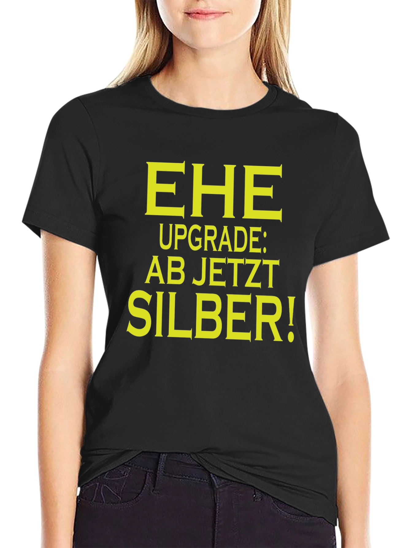 Ehe Upgrade: AB JETZT SILBER! Graphic T-Shirt