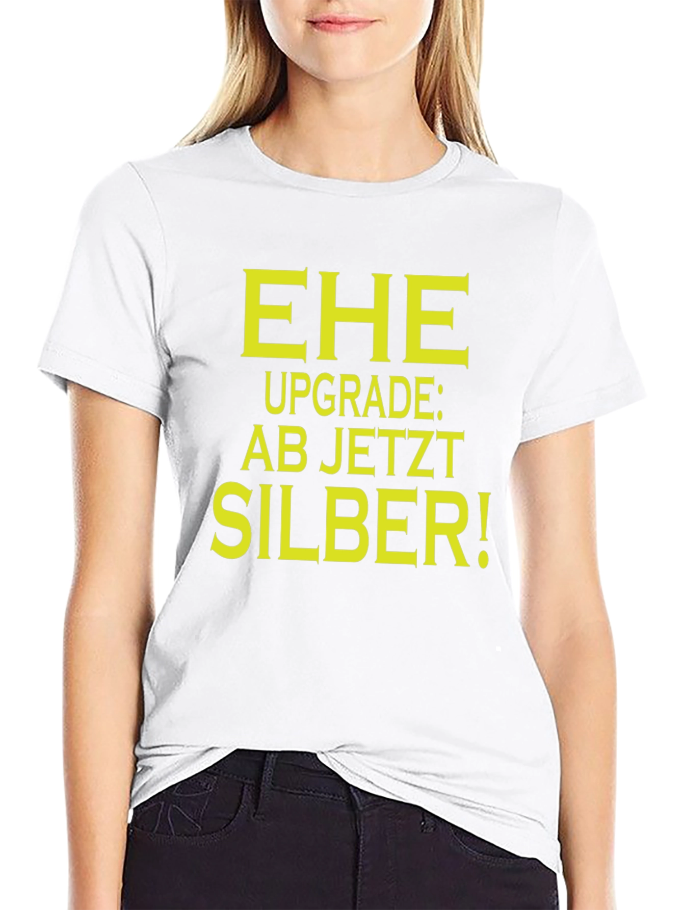 Ehe Upgrade: AB JETZT SILBER! Graphic T-Shirt